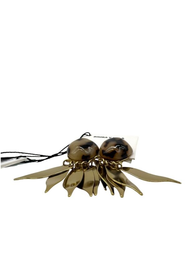 BIMBA Y LOLA - TORTOISESHELL EARRINGS - Image 6